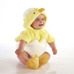 Pottery Barn Kids Baby chick Egg 12-24 mo